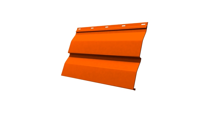 Корабельная Доска 0,265 GL 0.45 PE с пленкой RAL 2004 оранжевый