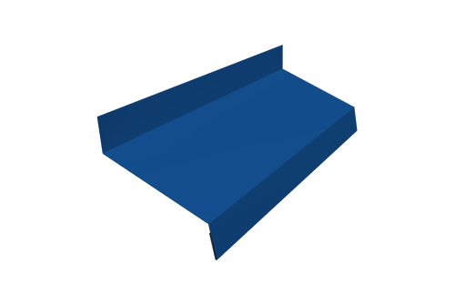 Отлив простой 50 0,45 PE с пленкой RAL 5005 сигнальный синий (2м)