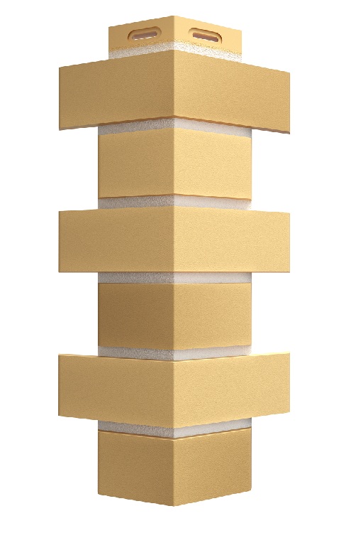 Угол Flemish, Желтый жженный