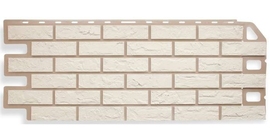 Панель Кирпич Белый АП 1100*450*20 мм (уп-ка 10 шт.)