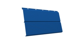 ЭкоБрус 0,345 Gofr GL 0.45 PE с пленкой RAL 5005 сигнальный синий