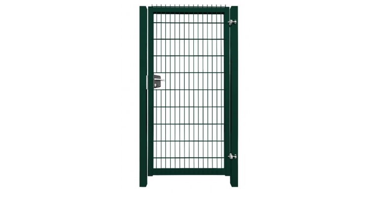 Калитка Bastion Lock 2.03х1 RAL 6005