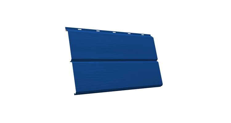 ЭкоБрус 3D 0,345 GL 0.45 PE с пленкой RAL 5005 сигнальный синий