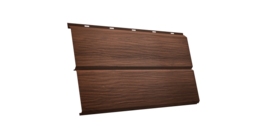 ЭкоБрус 3D 0,345 GL 0.45 Print Elite с пленкой Choco Wood TwinColor