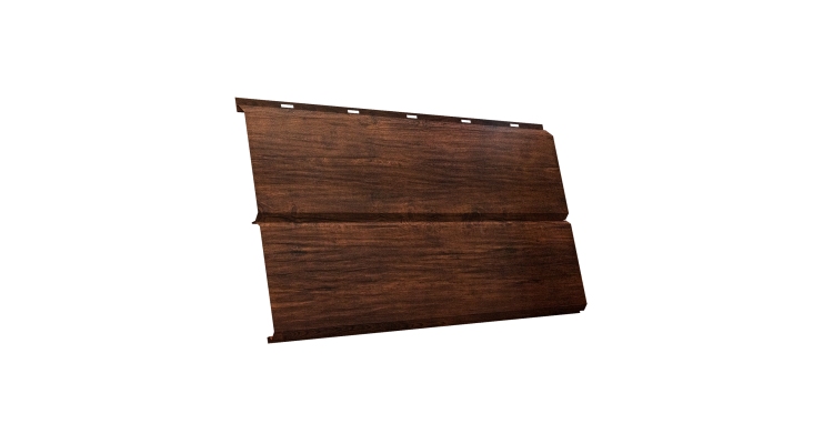 ЭкоБрус 3D 0,345 GL 0.45 Print Premium с пленкой Cherry Wood Dark FTC