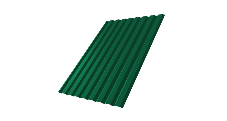 Профнастил С20A 0.5 Satin Matt RAL 6005 зеленый мох