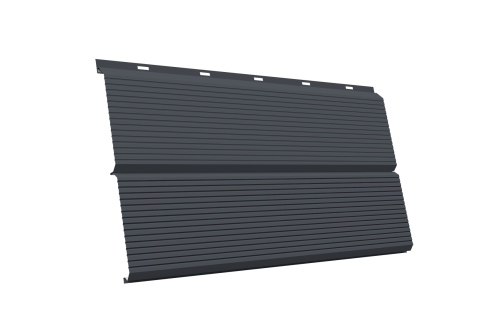 ЭкоБрус 0,345 Gofr GL 0.45 PE RAL 7024 мокрый асфальт