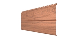 Софит Металл Профиль перфор. Lбрус-XL-14х335 (ECOSTEEL_T-01-Кедр-0.5)