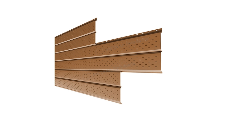 Софит Металл Профиль перфор. Lбрус-XL-14х335 (PURMAN-20-Argillite-0.5)