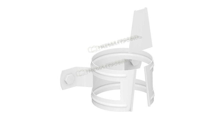 Держатель трубы (на дерево) Металл Профиль Foramina PUR D100 RAL 9010