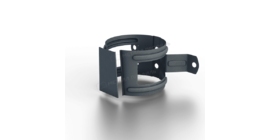 Держатель трубы (на дерево) Металл Профиль Foramina Freeze D100 Grey