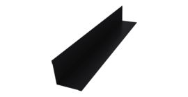 Угол внутренний 30х30 0,45 Drap TR RAL 9005 черный (3м)