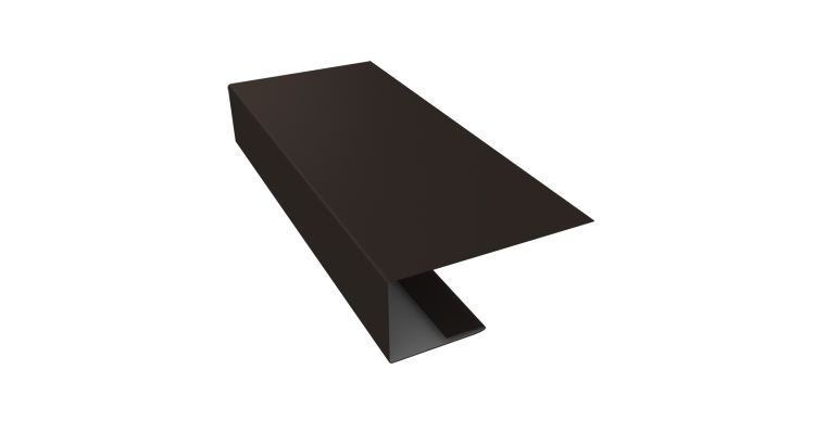 J-Профиль 18мм 0,5 Drap TX RR 32 темно-коричневый (2м)